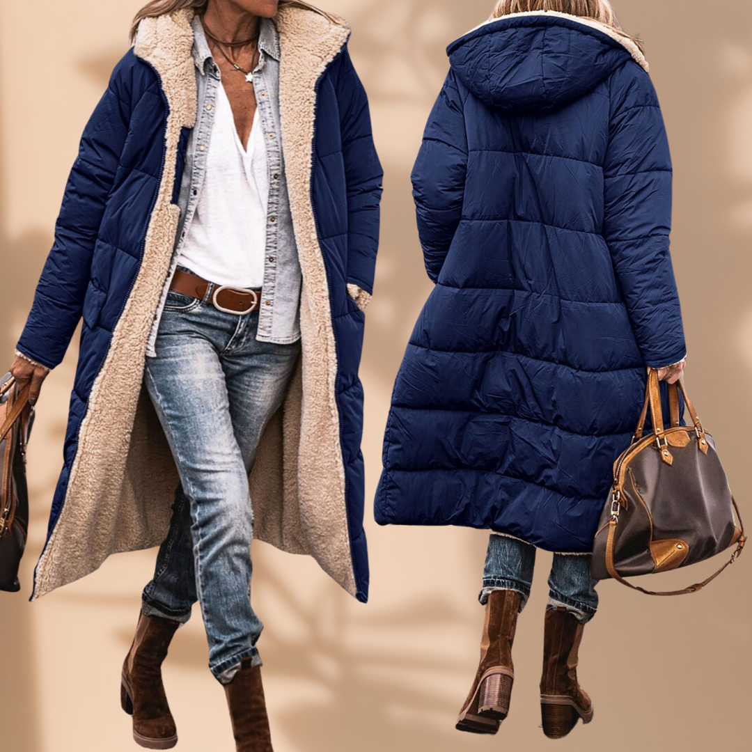Winddichte en Waterdichte Winterjas voor Dames – Warm en Stijlvol