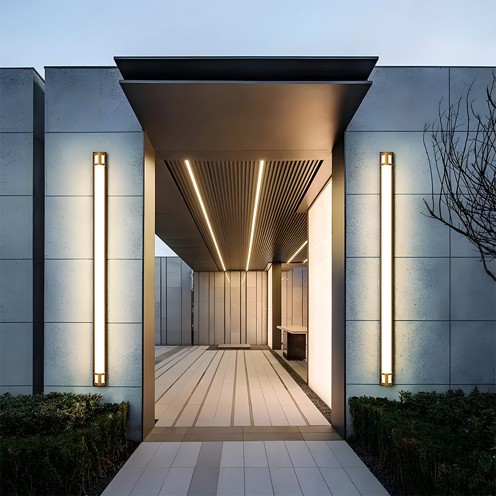 Waterdichte LED Buitenwandlampen – IP65 Lange Verlichting voor Tuin en Villa