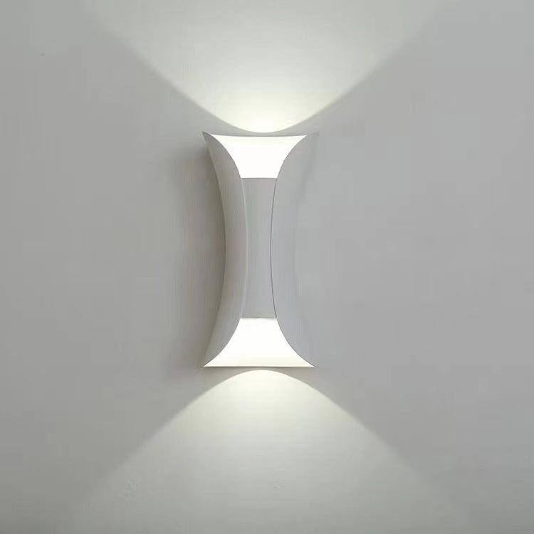 Waterdichte Buiten LED Wandlamp – IP65 Aluminium & Glas – Moderne Gevelverlichting voor Tuin & Gang