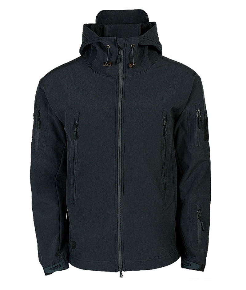 Waterdichte Heren Outdoor Jas – Winddicht & Functioneel met Antidiefstaltassen