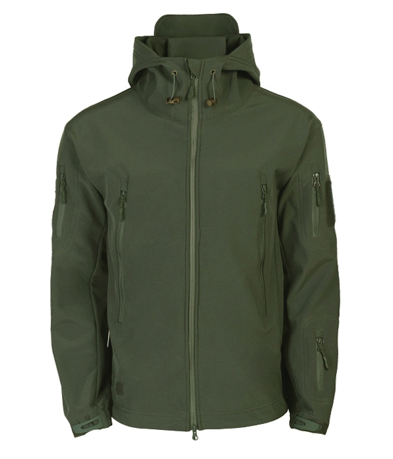 Waterdichte Heren Outdoor Jas – Winddicht & Functioneel met Antidiefstaltassen