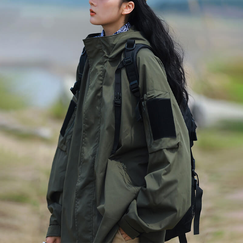 Wasserdichte & Winddichte Jacke – Unisex Outdoorjacke