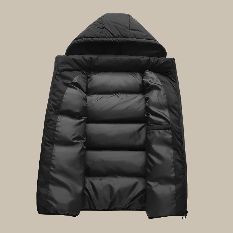 Modieuze Heren Bodywarmer met Capuchon – Comfortabel & Praktisch