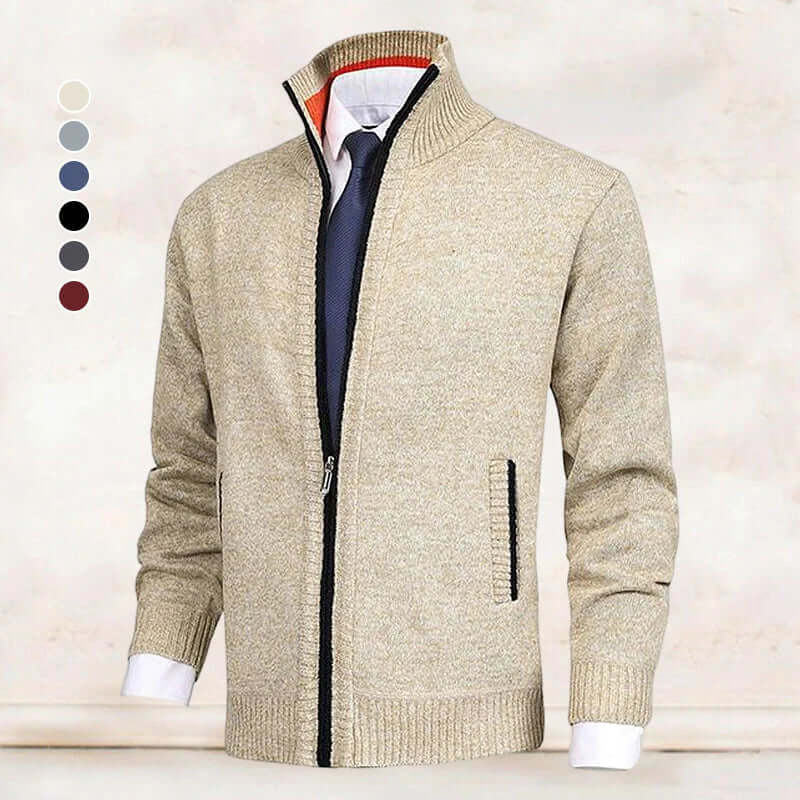 Elegante Herenvest van Zachte Stof – Ideaal voor Elk Seizoen