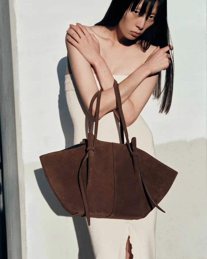 Vegan Suède Tote Bag – Stijlvol, Ruim & Duurzaam