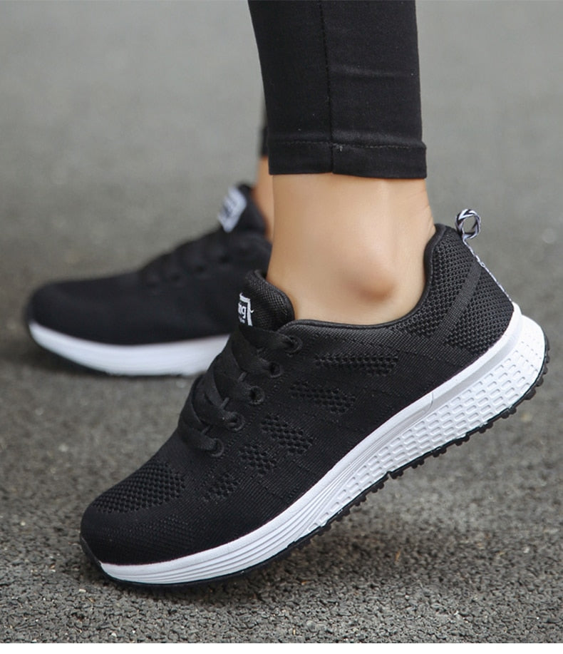 Ergonomische Dames Sneakers met Ademend Comfort