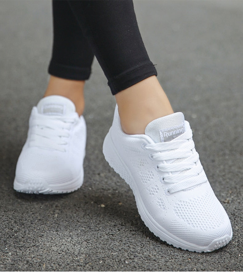 Ergonomische Dames Sneakers met Ademend Comfort