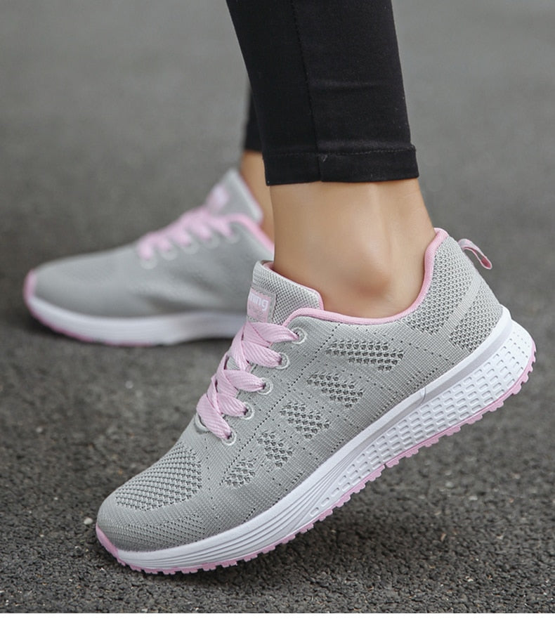 Ergonomische Dames Sneakers met Ademend Comfort