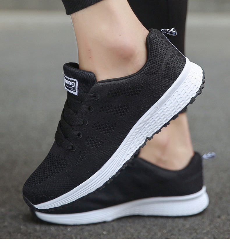 Ergonomische Dames Sneakers met Ademend Comfort