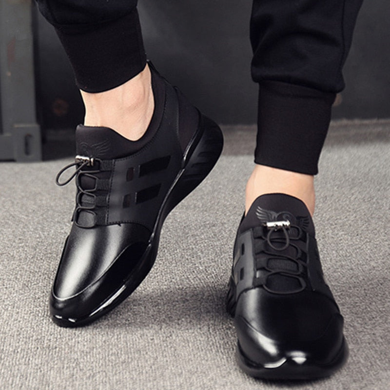 Comfortabele Orthopedische Leren Herenschoenen Premium