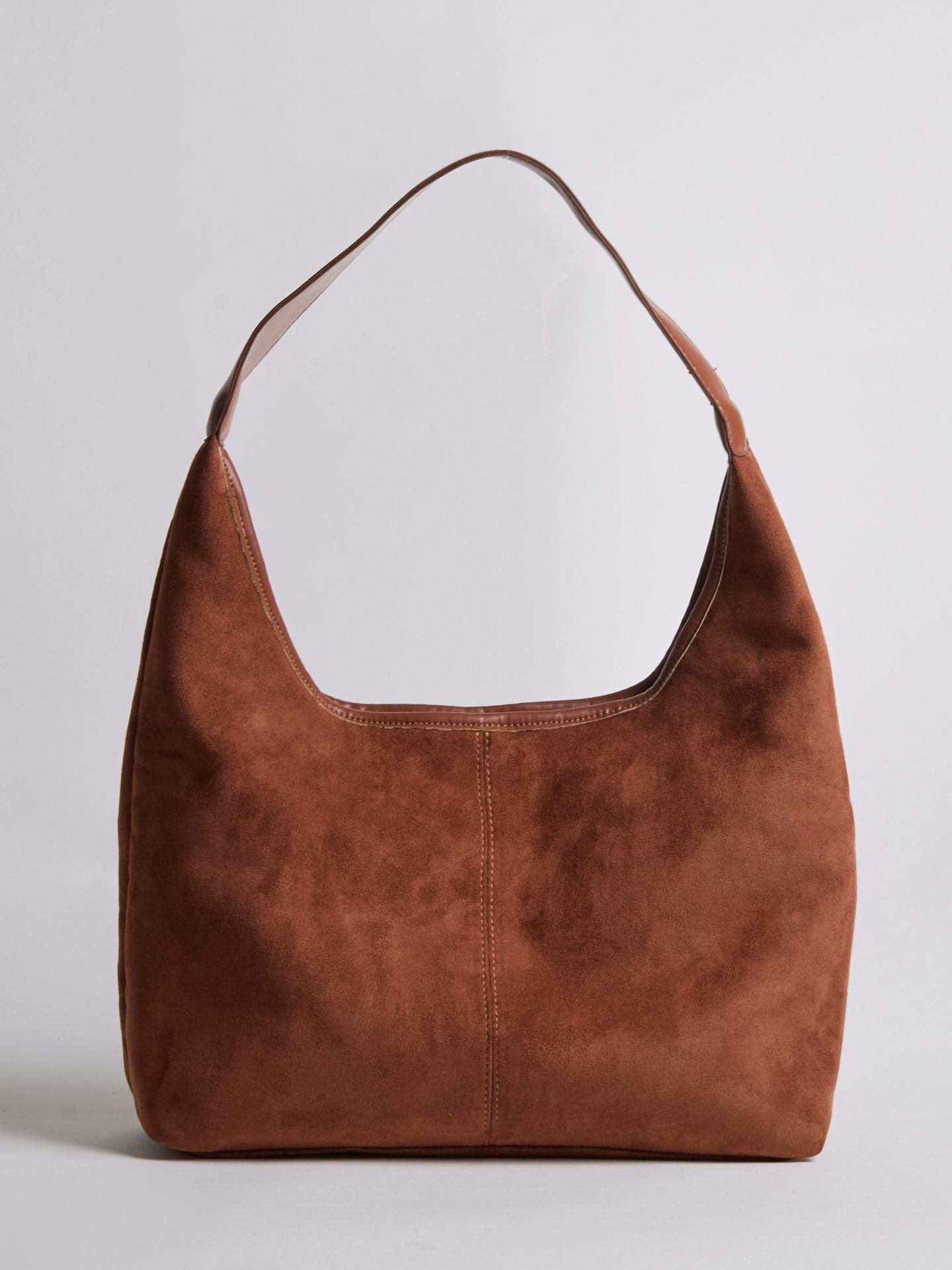 Halfronde Vegan Leren Tote Tas – Stijlvol, Praktisch & Duurzaam