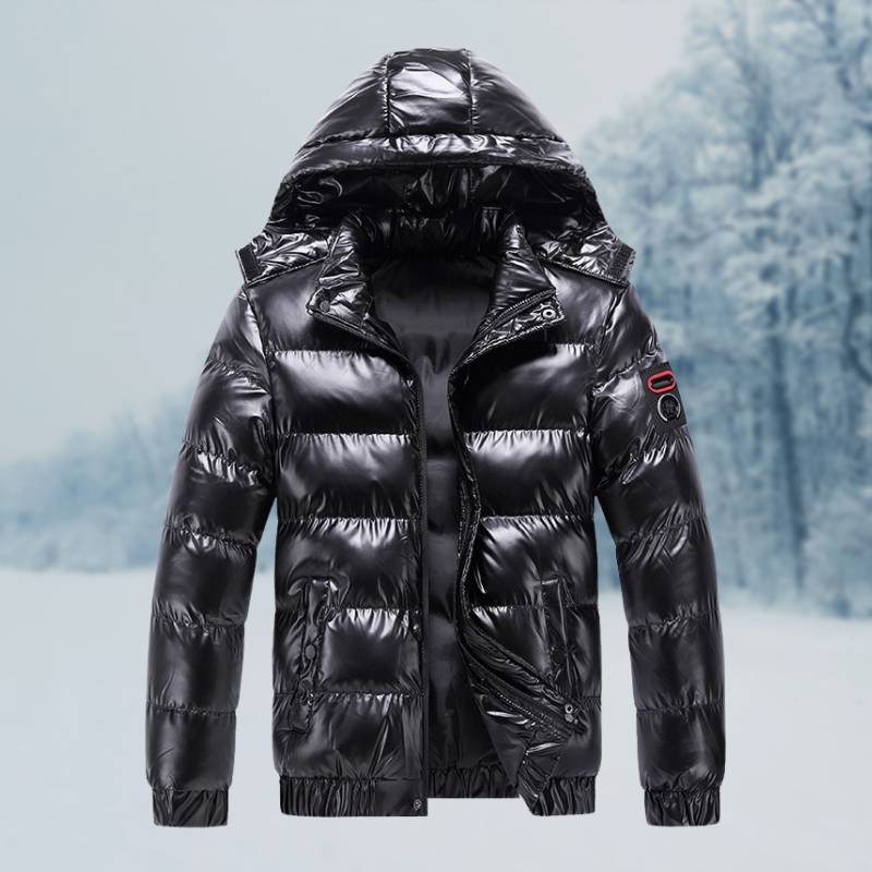 Wasserdichte & Stilvolle Herren Winterjacke – Winddicht und Warm