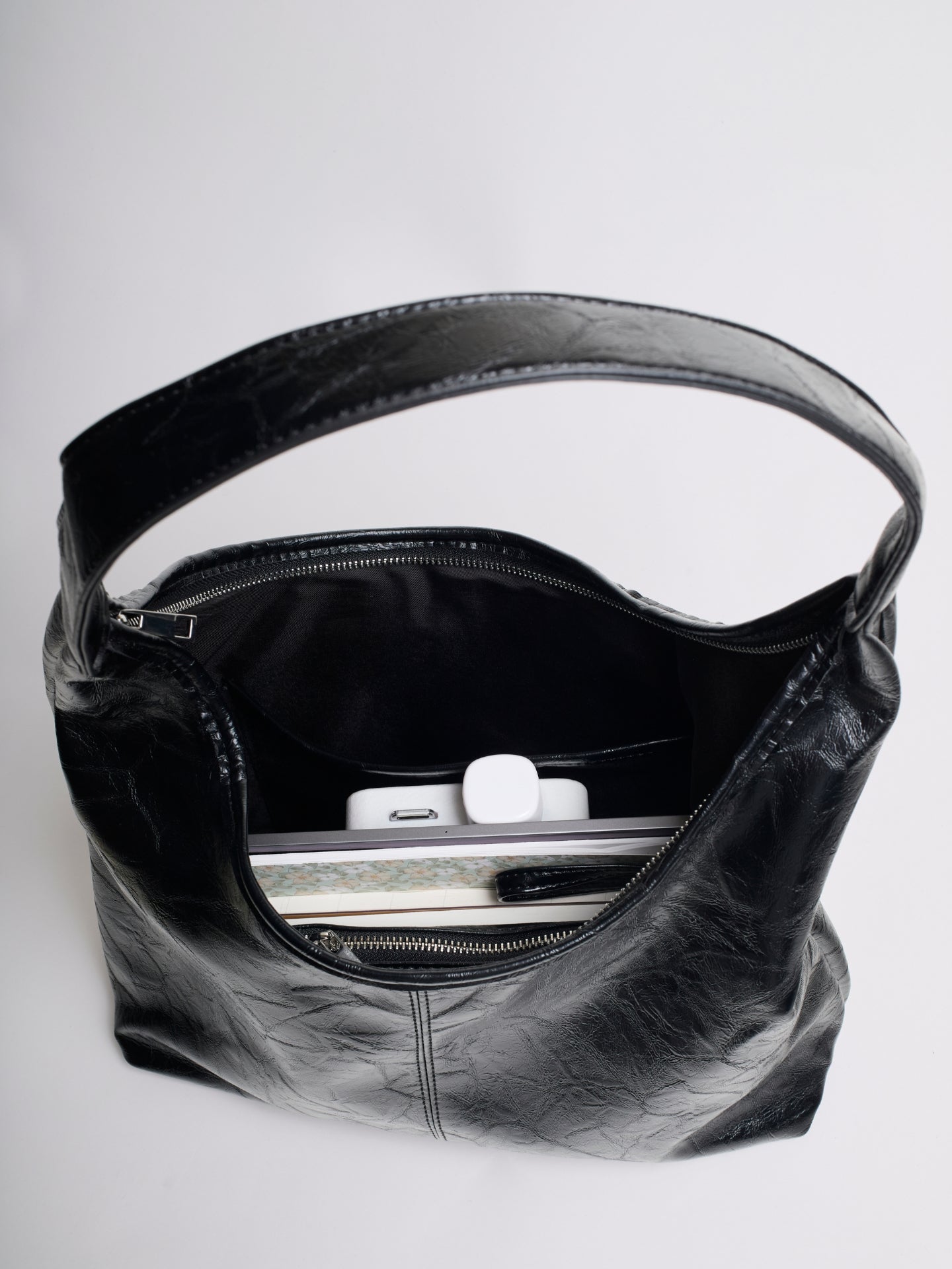 Vegan Leren Tote Bag – Vintage Look & Dagelijkse Elegantie