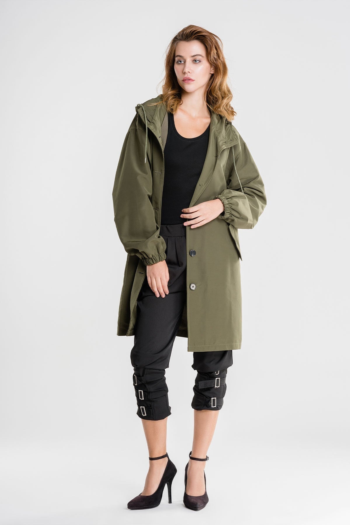 Waterdichte Ademende Regenjas met Capuchon voor Dames – Outdoor & Stijlvol