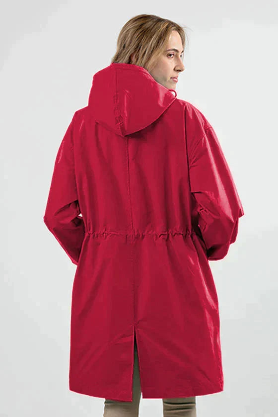 Waterdichte Ademende Regenjas met Capuchon voor Dames – Outdoor & Stijlvol