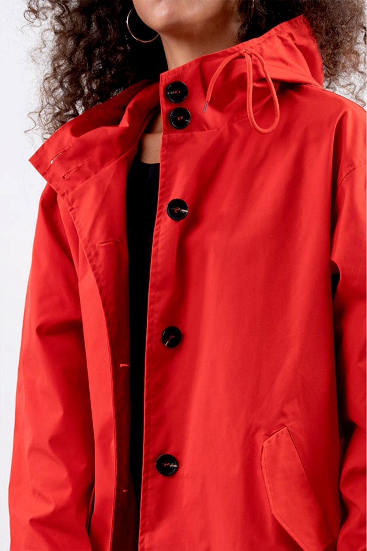 Waterdichte Ademende Regenjas met Capuchon voor Dames – Outdoor & Stijlvol