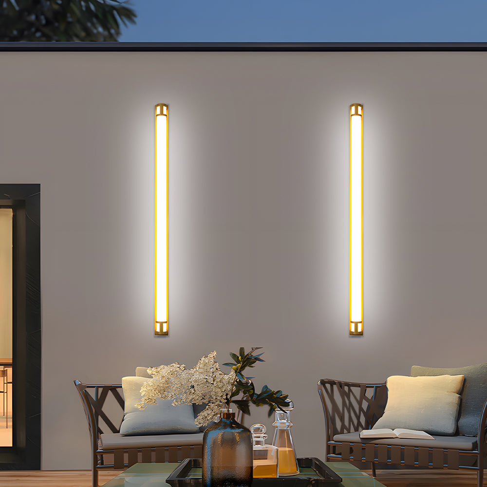 Waterdichte LED Buitenwandlampen – IP65 Lange Verlichting voor Tuin en Villa