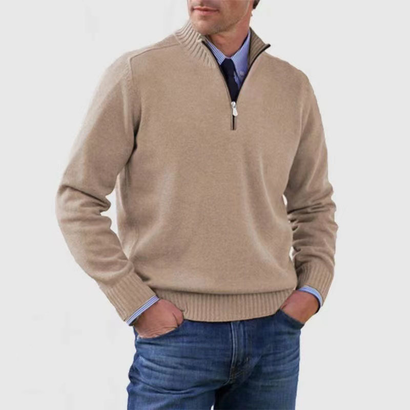 Herentrui met Halve Rits – Comfortabel, Warm & Stijlvol