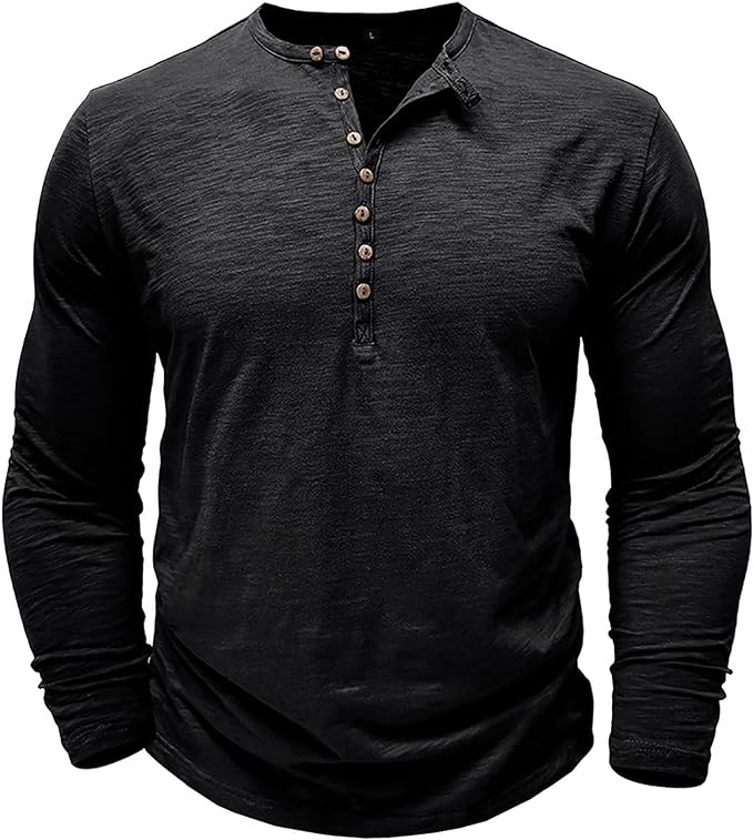 Losvallend Heren T-Shirt van Katoen – Comfortabel & Ademend