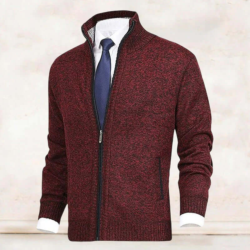 Elegante Herenvest van Zachte Stof – Ideaal voor Elk Seizoen