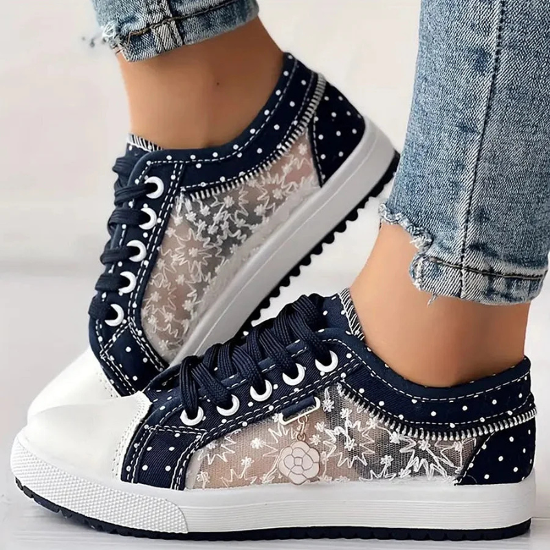 Caro | Comfortabele Wandelschoenen Dames met Brede Pasvorm