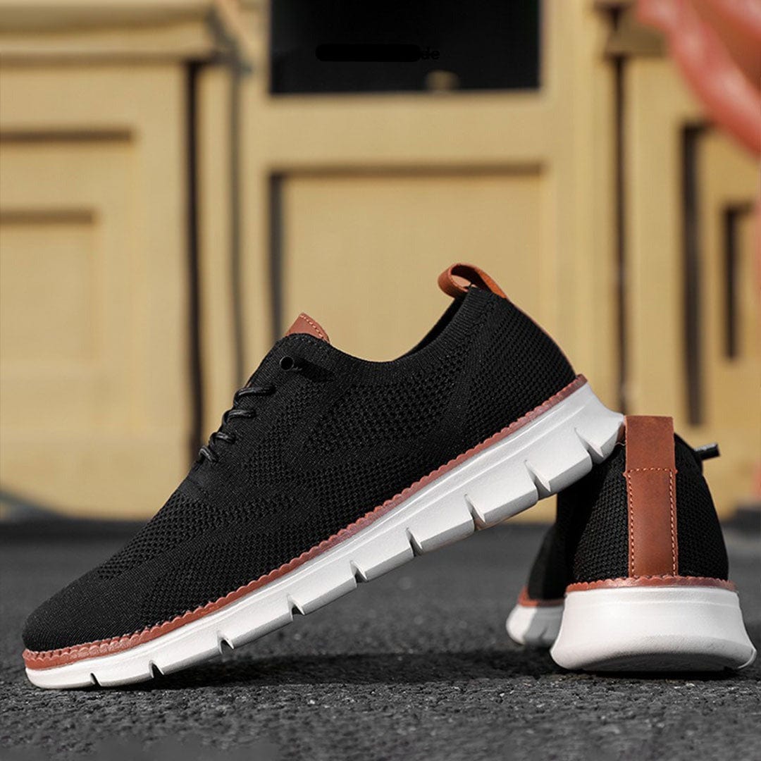Ultrabequeme Herrenschuhe mit atmungsaktivem Design
