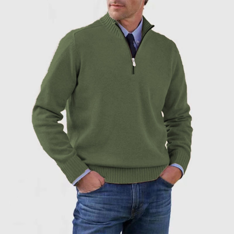 Herentrui met Halve Rits – Comfortabel, Warm & Stijlvol