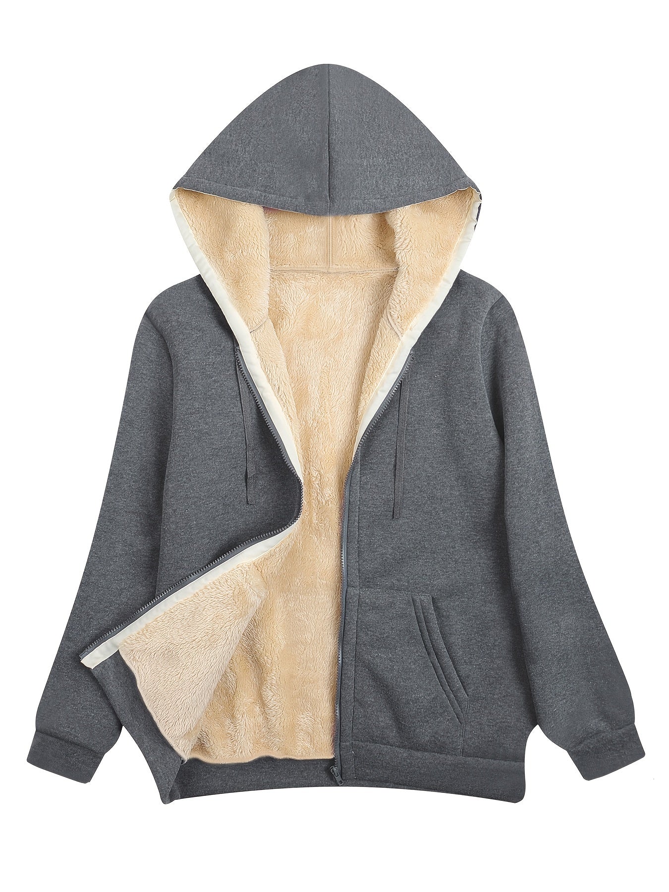 Bequeme Damen-Zip-up-Jacke – Ideal für den täglichen Gebrauch