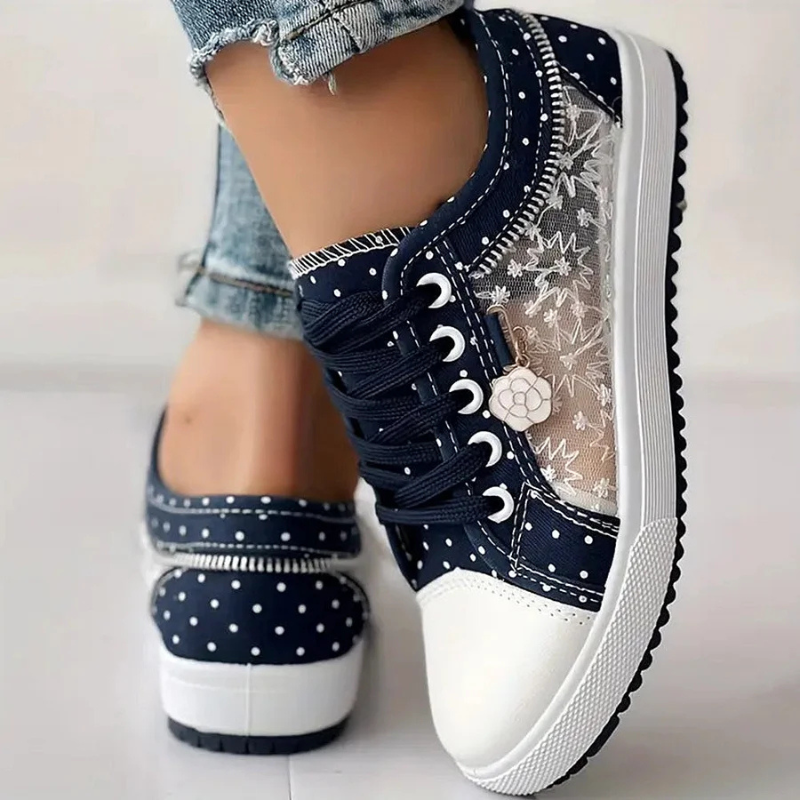 Caro | Comfortabele Wandelschoenen Dames met Brede Pasvorm