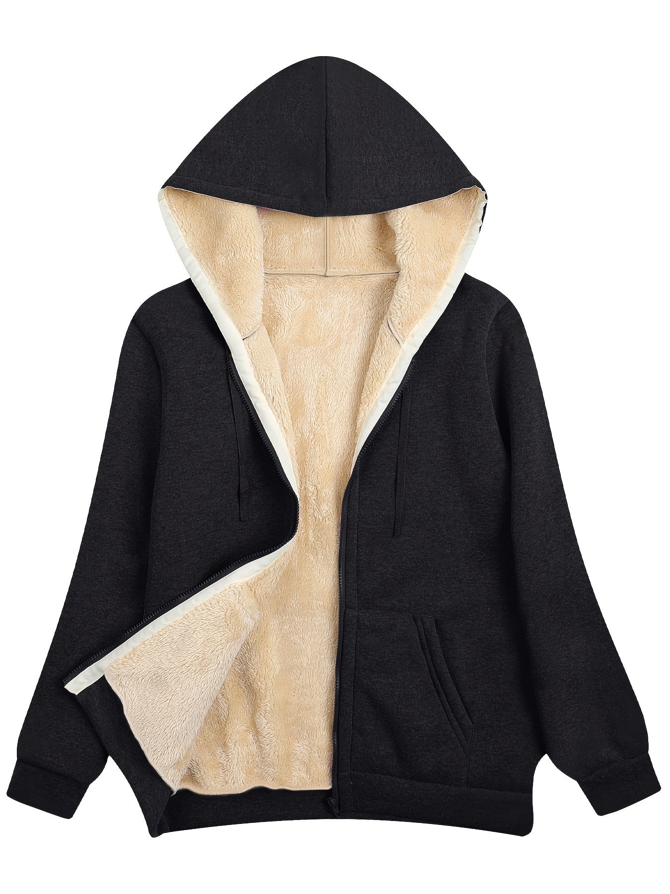 Bequeme Damen-Zip-up-Jacke – Ideal für den täglichen Gebrauch
