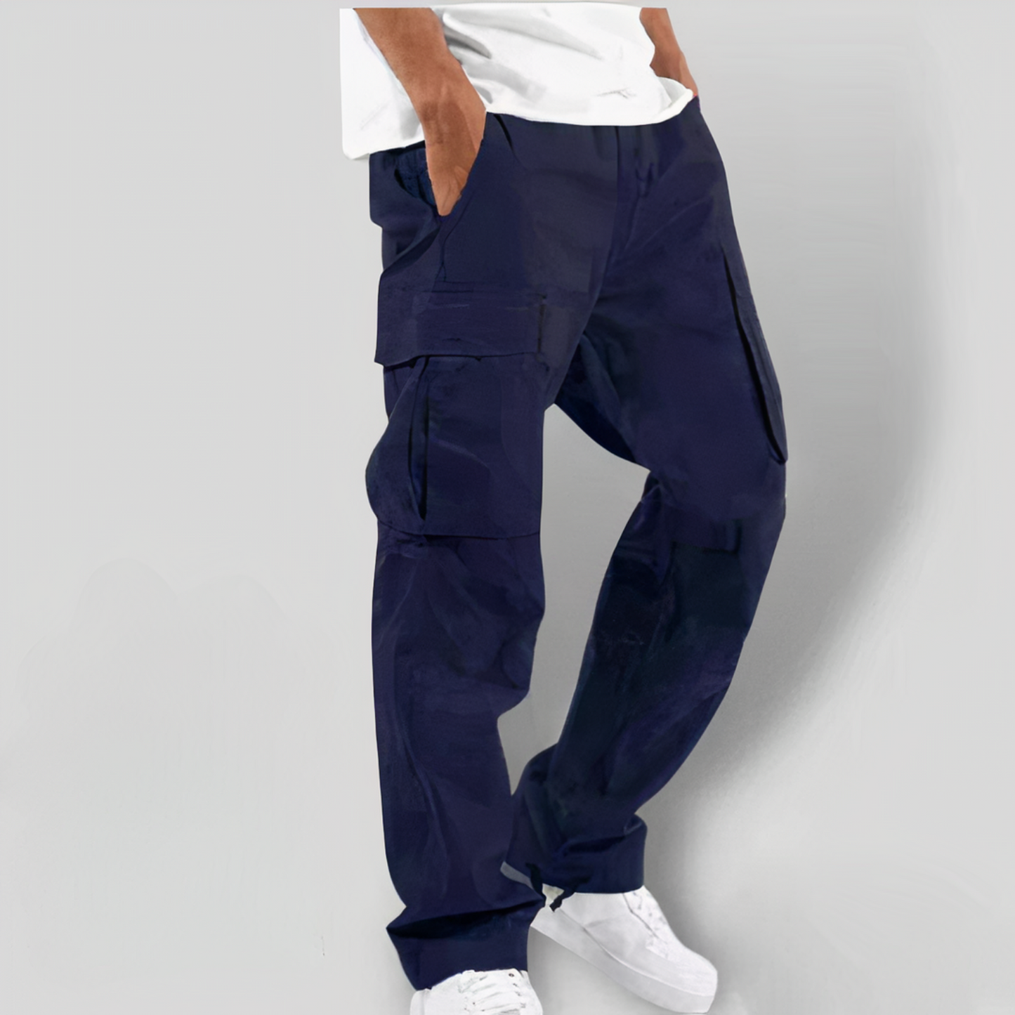 Heren Cargobroek – Casual & Functioneel voor Herfst/Winter