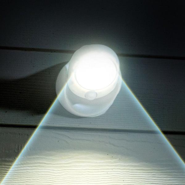 Ultrafelle kabellose LED-Außenleuchte mit Bewegungssensor – 450 Lumen, wasserdicht