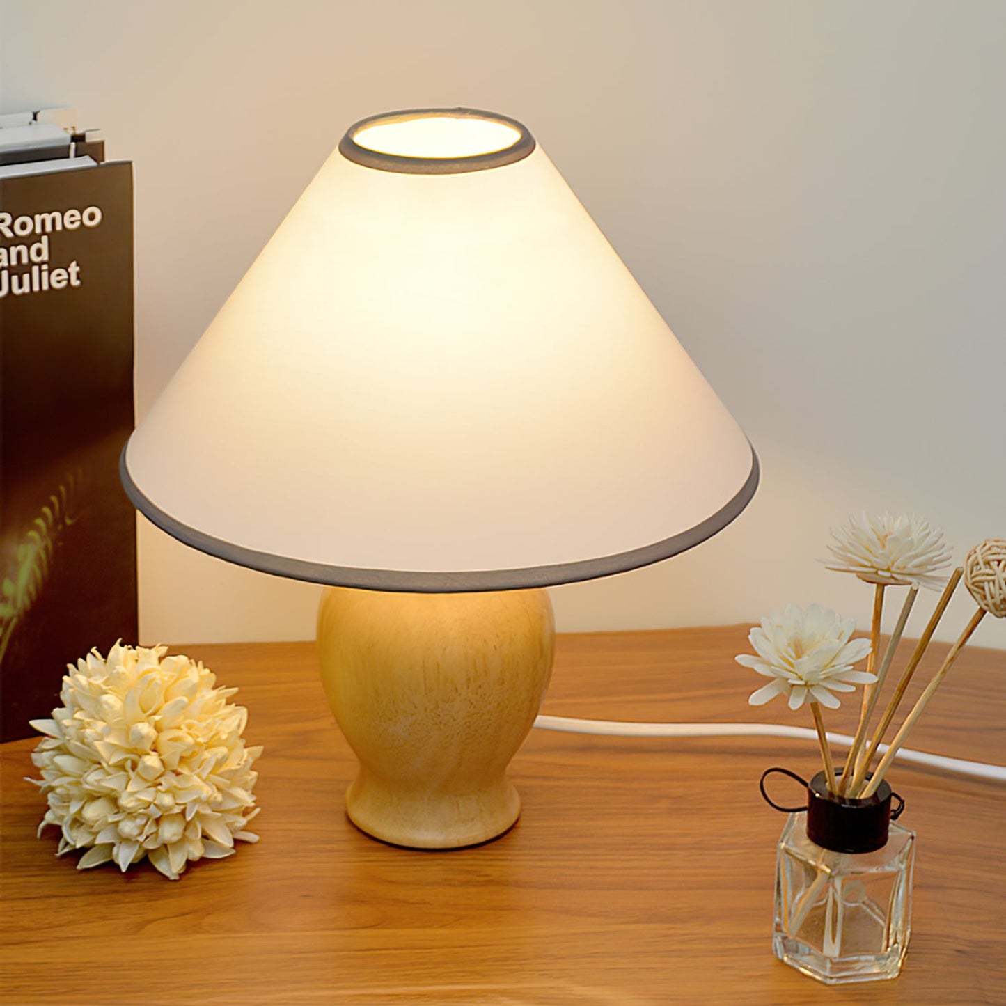 Arbol Tafellamp - Stijlvolle en Moderne Lamp met Houten Basis