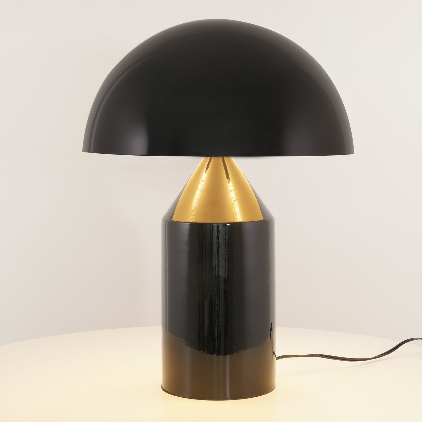 Atollo Glas Tafel Lamp – Geometrisch Design met LED of Edison Gloeilamp Table lamp Myna Mode