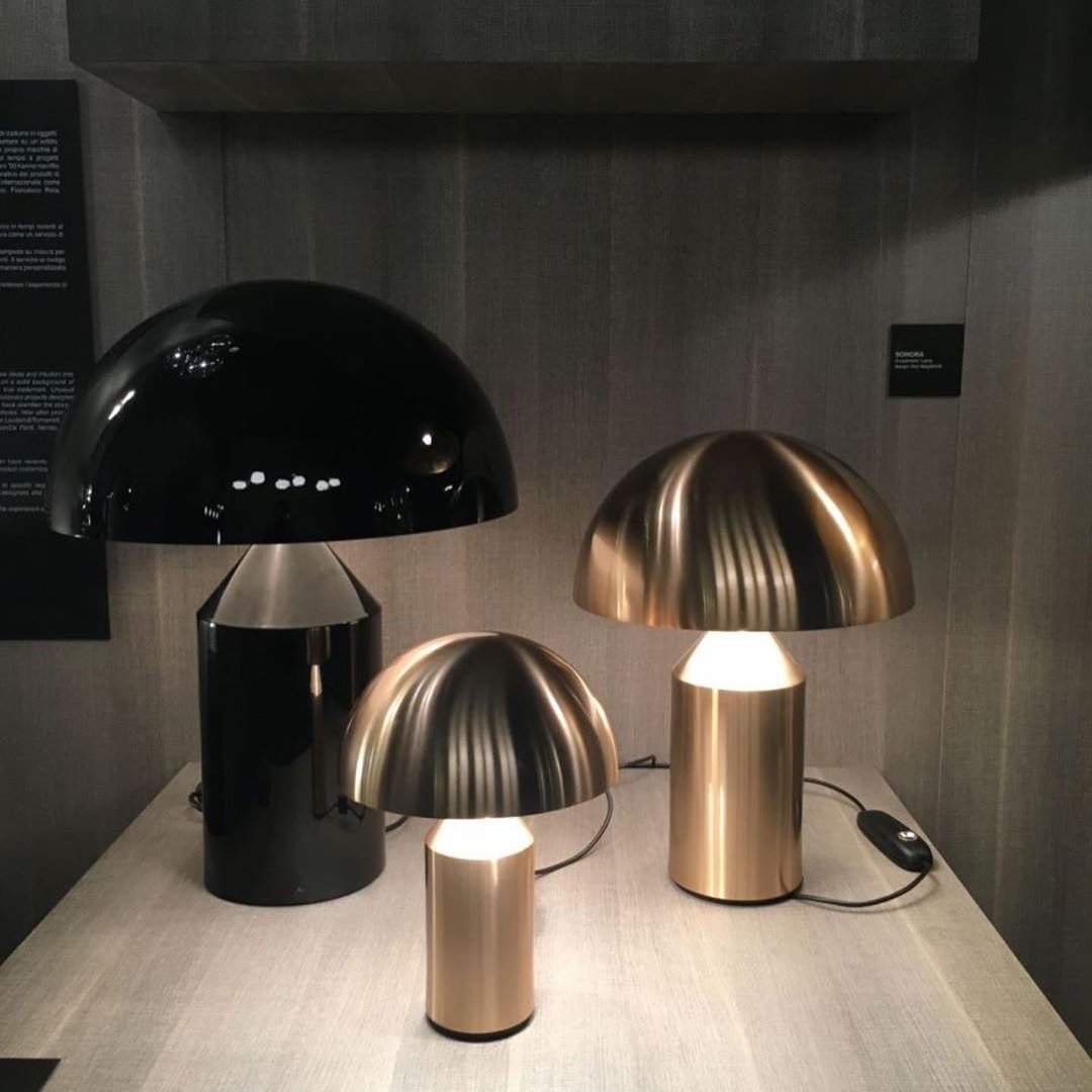 Atollo Glas Tafel Lamp – Geometrisch Design met LED of Edison Gloeilamp Table lamp Myna Mode