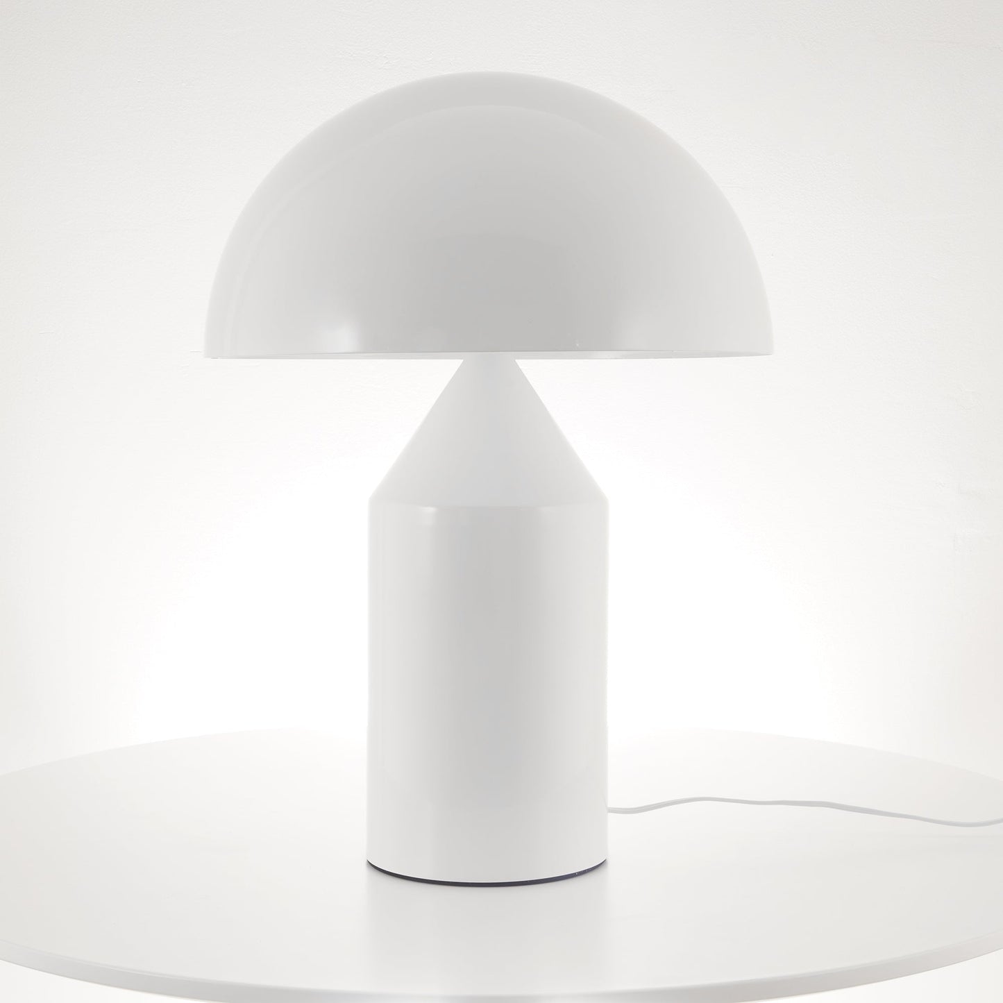 Atollo Glas Tafel Lamp – Geometrisch Design met LED of Edison Gloeilamp Table lamp Myna Mode