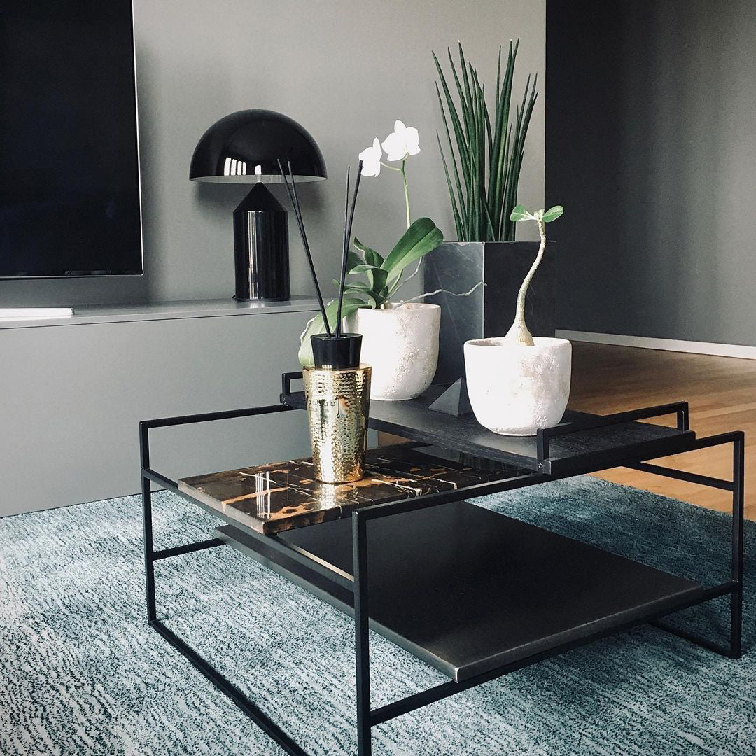 Atollo Glas Tafel Lamp – Geometrisch Design met LED of Edison Gloeilamp Table lamp Myna Mode