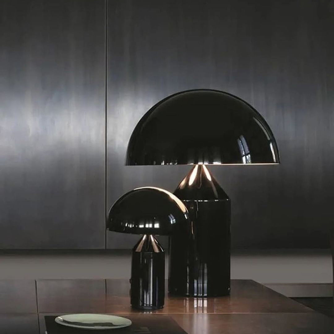 Atollo Glas Tafel Lamp – Geometrisch Design met LED of Edison Gloeilamp Table lamp Myna Mode