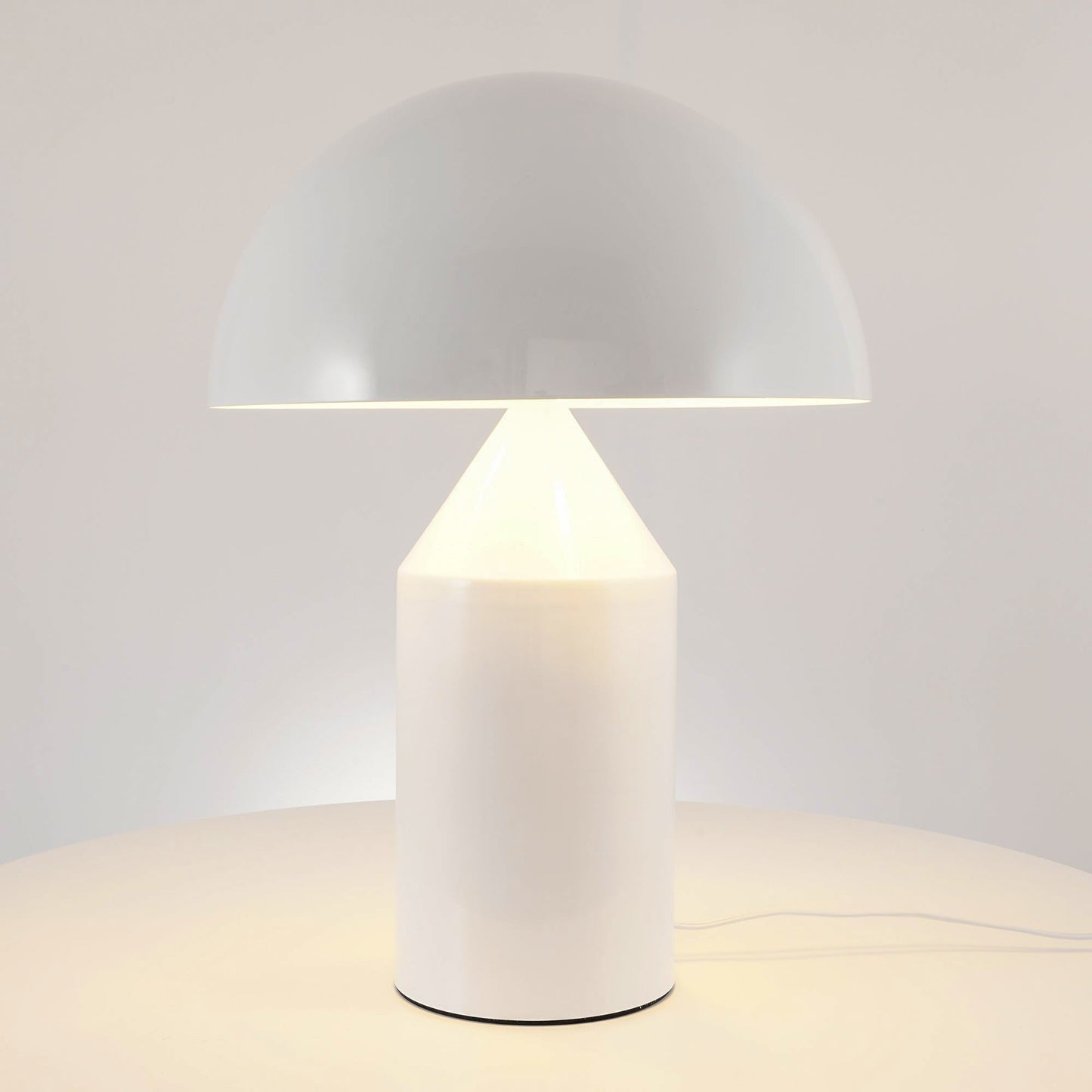 Atollo Glas Tafel Lamp – Geometrisch Design met LED of Edison Gloeilamp Table lamp Myna Mode