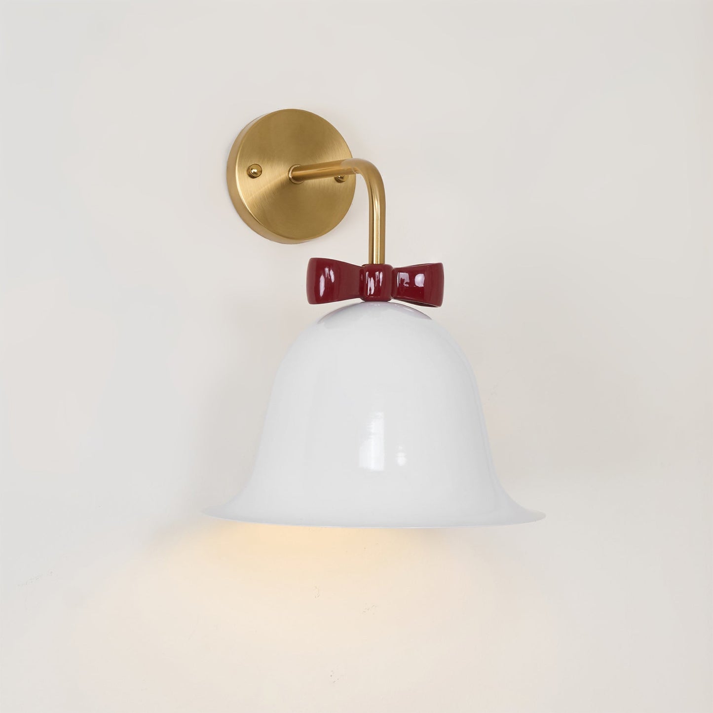 Belvormige Wandlamp – LED Muurverlichting met Speels Design voor Sfeervolle Interieurs