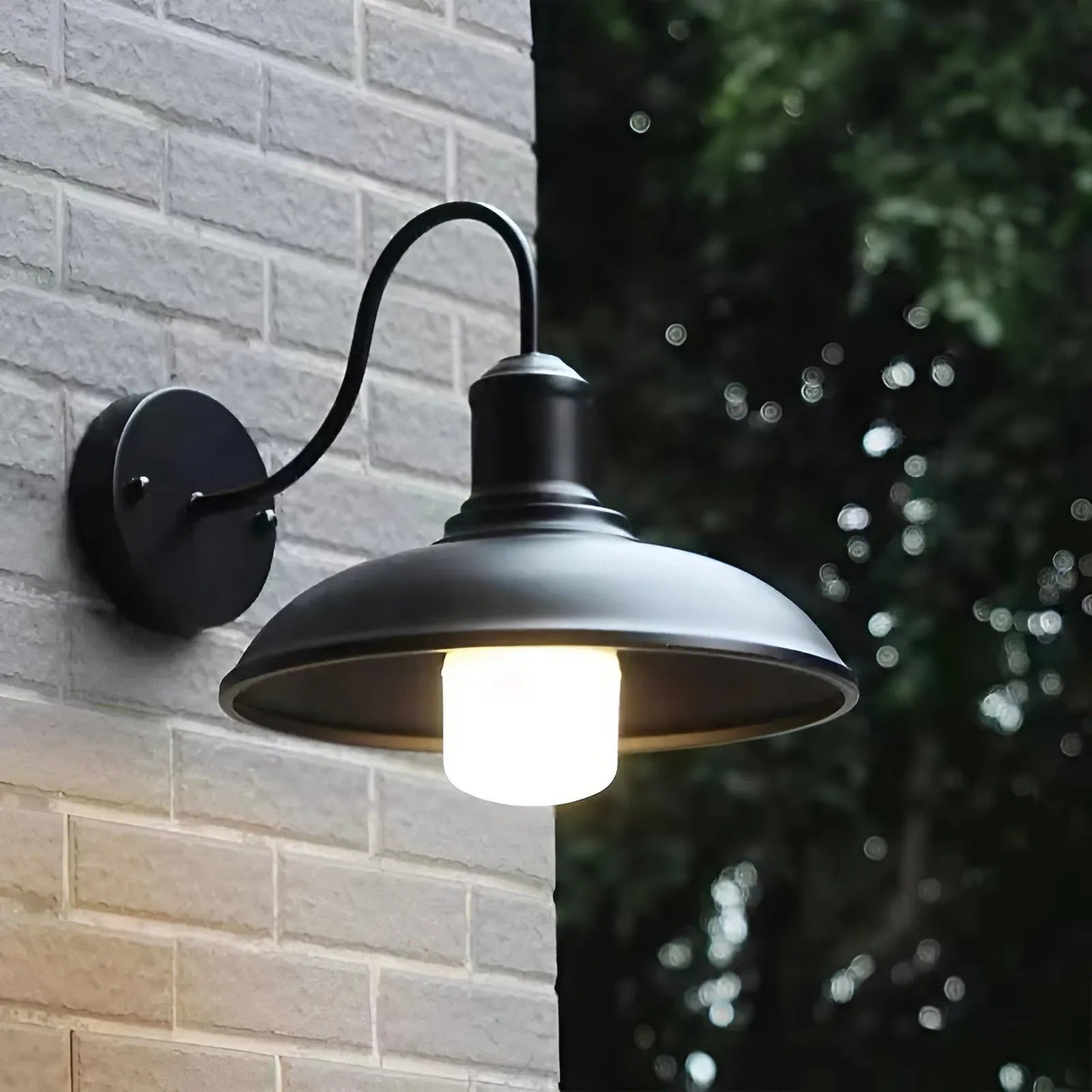 Retro Industrial Outdoor Wall Sconces Waterproof Design