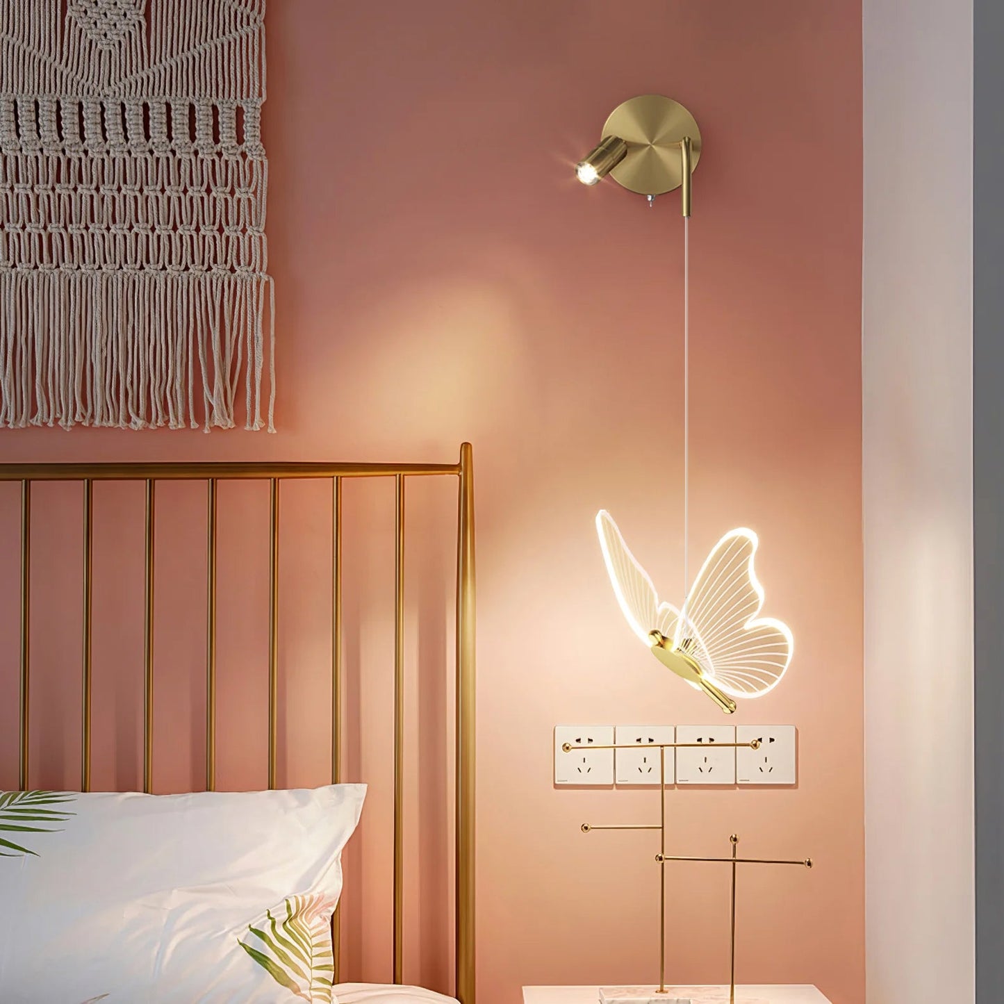 Vlinder Wandleuchte LED – Stimmungsvolle Kinderzimmerbeleuchtung mit Buntes Licht