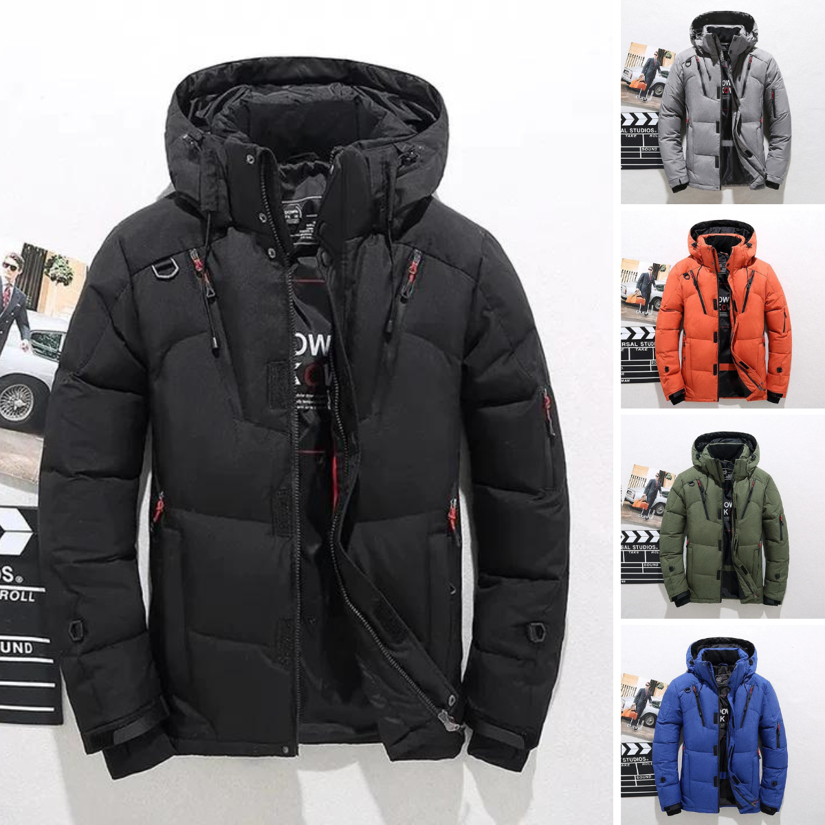 Elegante Premium Daunenjacke für Damen – Warm & Stilvoll