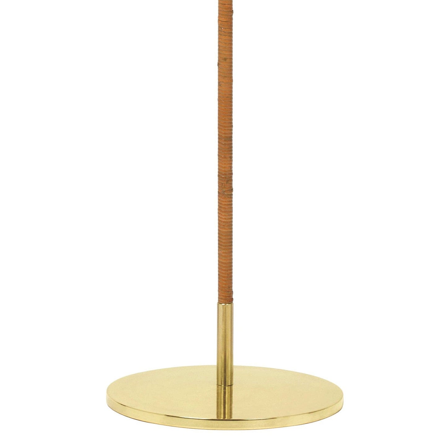 Chinese Hat Vloerlamp - Elegante Lamp met Rieten Stengel en Lichte Schaduw
