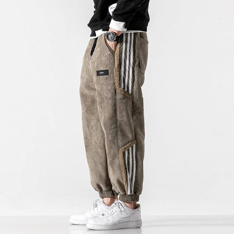 Warme Heren Joggingbroek met Sherpa Voering – Urban Streetstyle