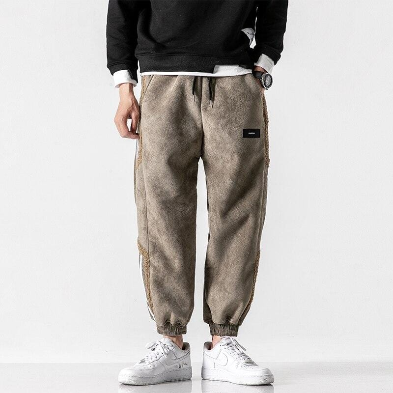 Warme Heren Joggingbroek met Sherpa Voering – Urban Streetstyle
