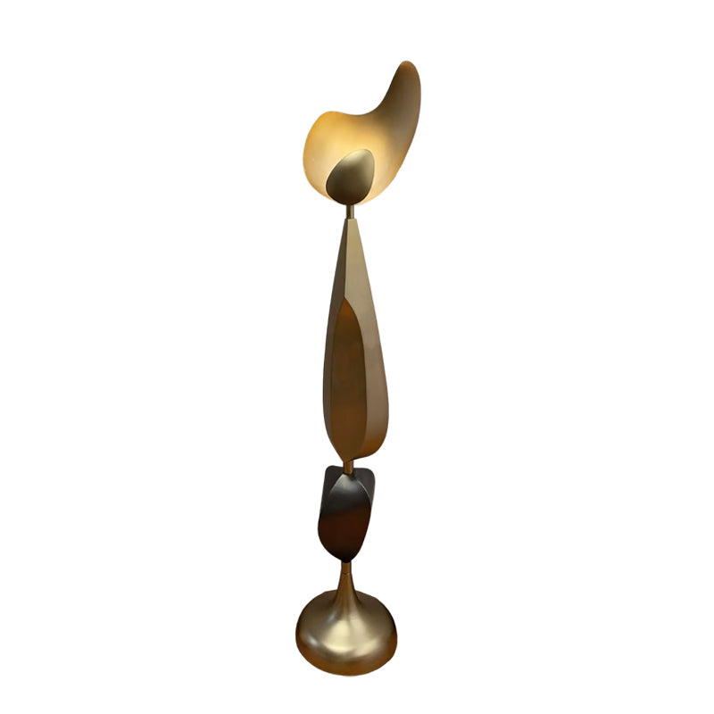 Cosmo Vloerlamp - Bronzen Afwerking - Moderne Design & Ambiance Verlichting