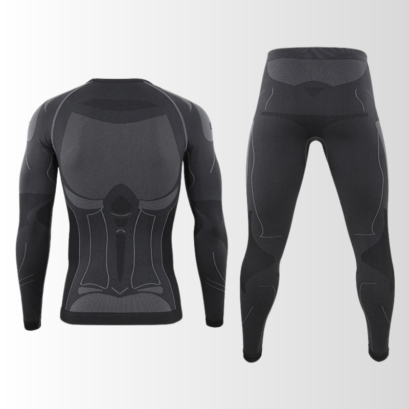 Thermo-Unterwäsche Set für Herren – Atmungsaktiv & Nahtlos