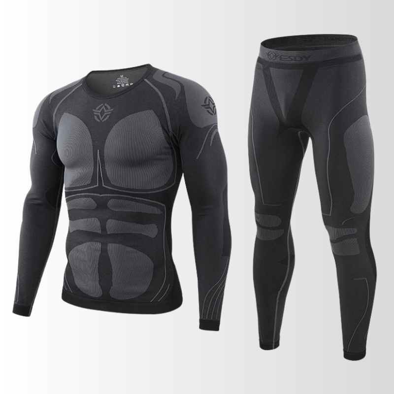 Thermo-Unterwäsche Set für Herren – Atmungsaktiv & Nahtlos