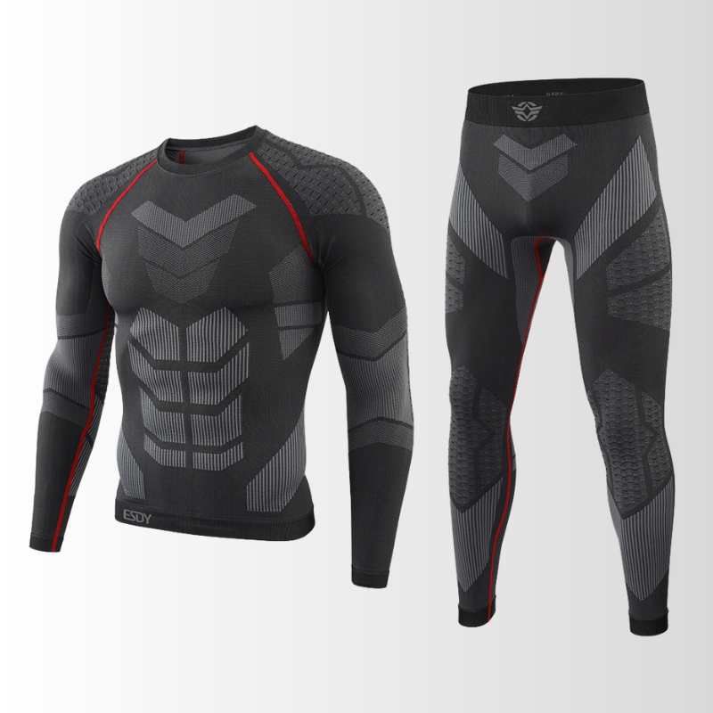 Thermo-Unterwäsche Set für Herren – Atmungsaktiv & Nahtlos